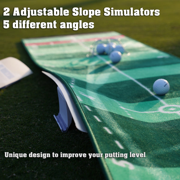 ProInfinity Putting Mat – The Secret Weapon for Pros, Lower Your Score by 3 Strokes in 3 Months!