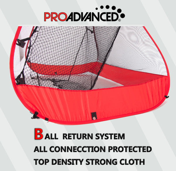 Infinity Pop Up Net - Multisport Indoor/Outdoor Hitting Net/Ball-Return System