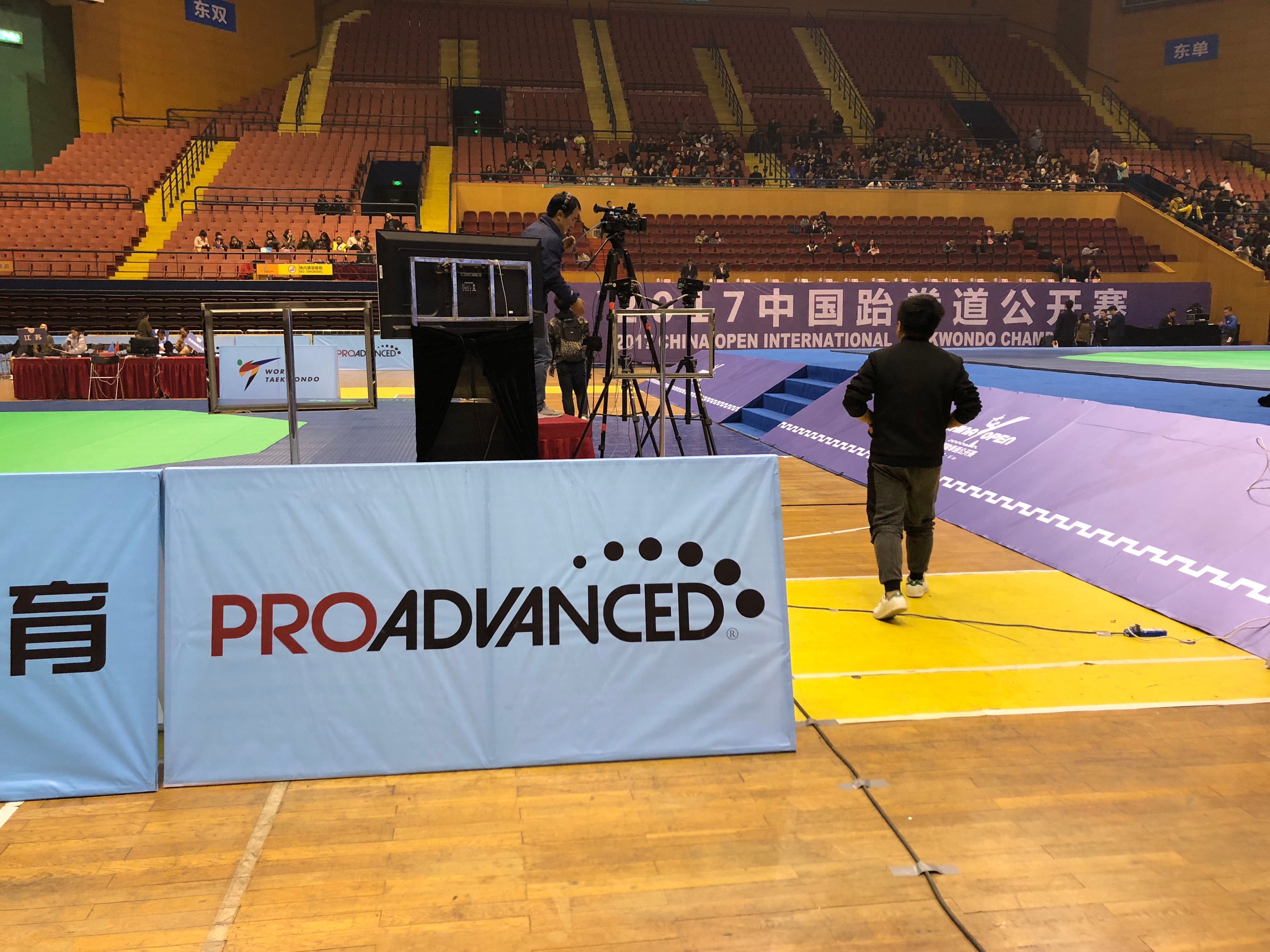 PROADVANCED and TC (both belong to PROADVANCED) on the world B level race .