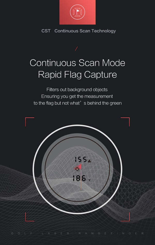 ProMini Range 750+ Slope Edition - Laser Rangefinder -  Continuous Measurement